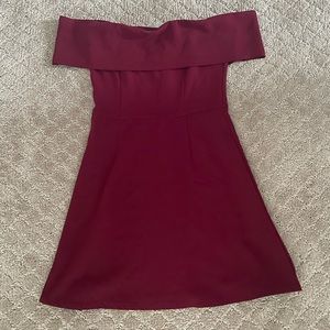 BY THE WAY OFF THE SHOULDER DRESS